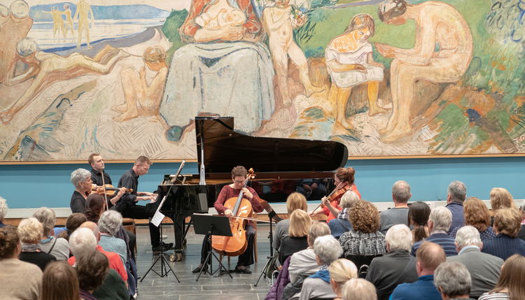 Kammerkonsert på Munchmuseet.